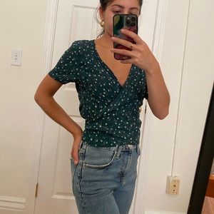 Brandy Melville Wrap Top